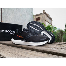 Мужские кроссовки для бега Saucony Triumph 19 20678-10s Black/White черные